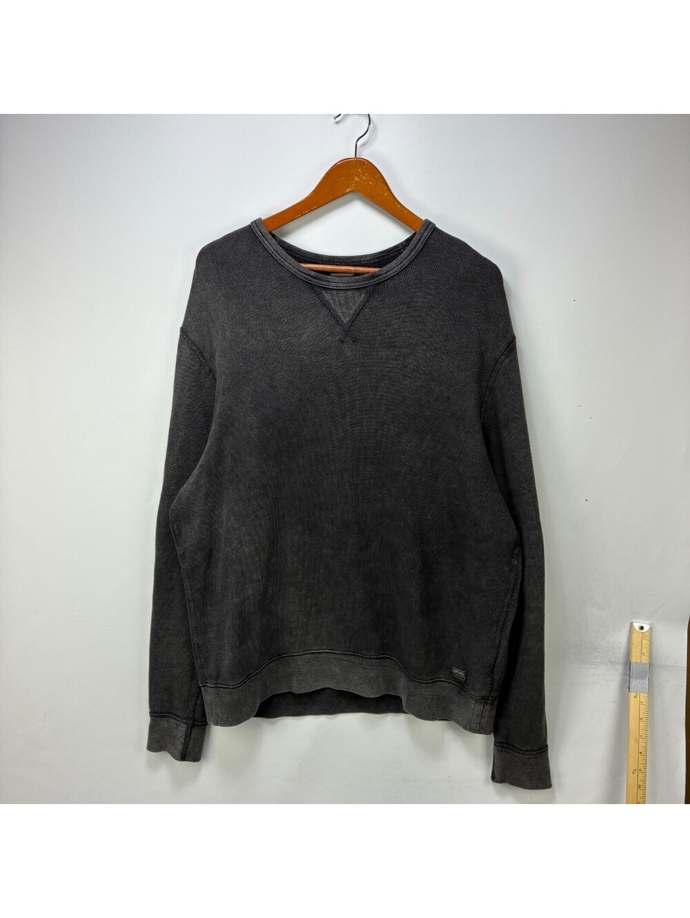 Ralph Lauren Denim and Supply Blank Black Sweatshirt XL
